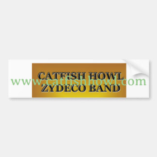 Bumpersticker voor het vangen van vissen