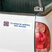 Bumpersticker voor Indigo Way (Op Truck)