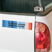  Bumpersticker voor klimaatnoodsituaties (Op Truck)