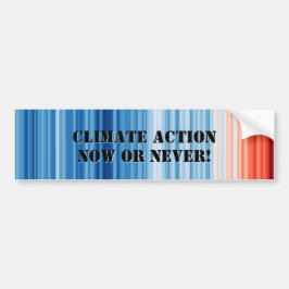  Bumpersticker voor klimaatnoodsituaties