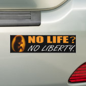 bumpersticker voor levenslange duur (Op auto)