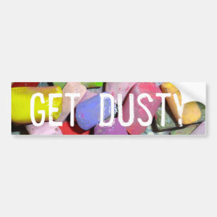 Bumpersticker voor pastelartiesten
