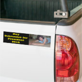bumpersticker voor presidentsverkiezingen (Op Truck)