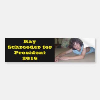 bumpersticker voor presidentsverkiezingen