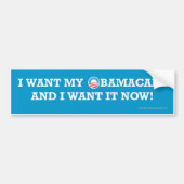 bumpersticker voor Pro-Obamacare (Voorkant)