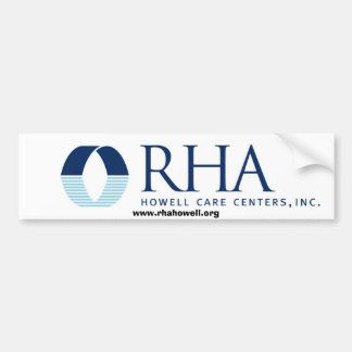 Bumpersticker voor RHA-zorgcentra