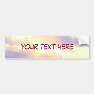 bumpersticker voor sjabloon tegen zonnebrand