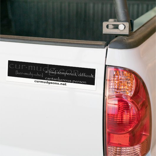 Bumpersticker voor tussenboten (Op Truck)