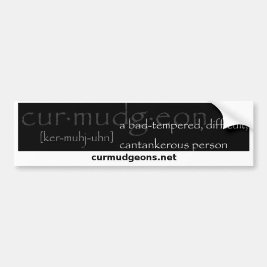 Bumpersticker voor tussenboten (Voorkant)