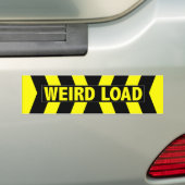 Bumpersticker voor vreemd laden (Op auto)