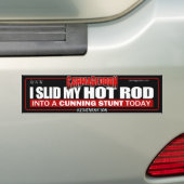 Bumpersticker voor warmgewalst breedband (Op auto)