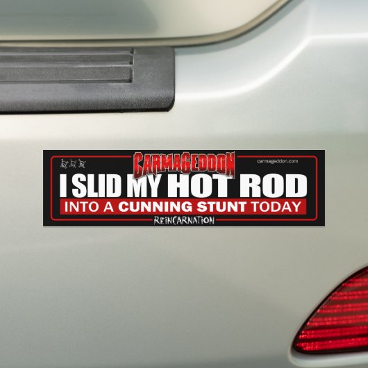 Bumpersticker voor warmgewalst breedband (Op auto)