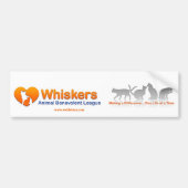 bumpersticker voor whiskers (Voorkant)