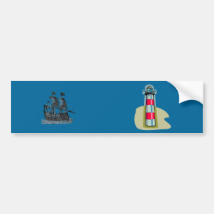 Bumpersticker vuurtoren