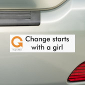 Bumpersticker - Wijzigen (Op auto)