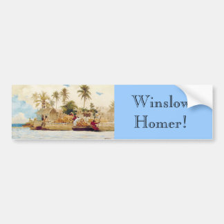 Bumpersticker: Winslow Homer Sponge Fishermen Bumpersticker