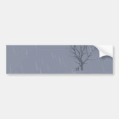 Bumpersticker winterkoude (Voorkant)