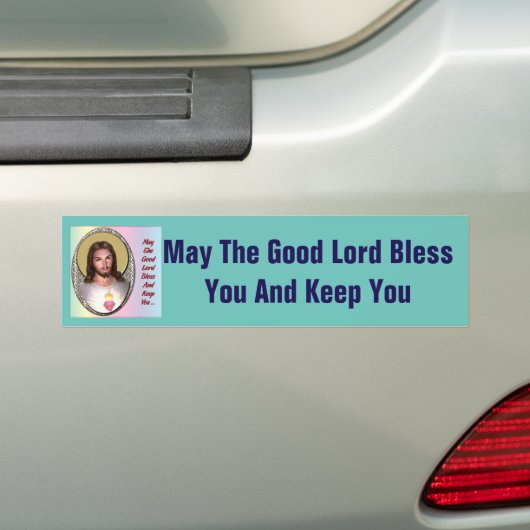 bumpersticker zonder rand (Op auto)