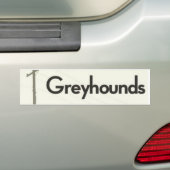 Bumpersticker zonder titel (Op auto)