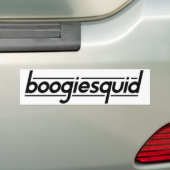Bumpersticker zonder titel (Op auto)