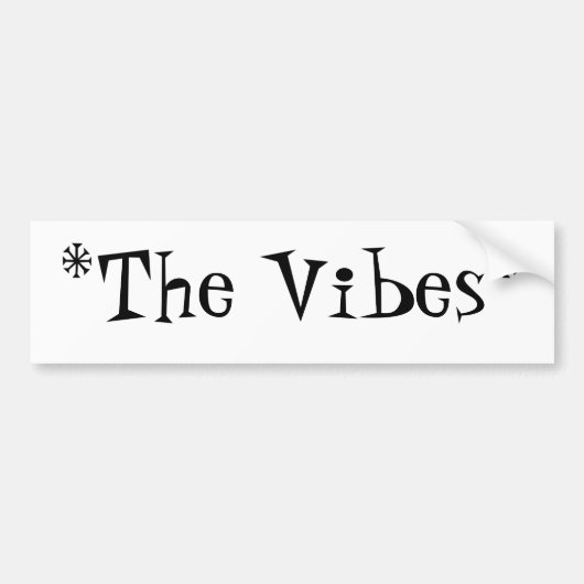 Bumpersticker zonder titel (Voorkant)