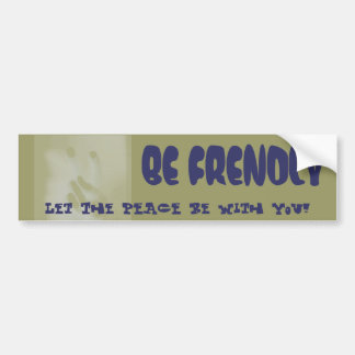Bumpersticker zonder titel
