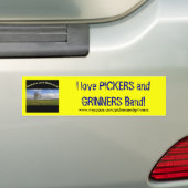 Bumpersticker zonder titel (Op auto)