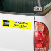 Bumpersticker zonder titel (Op Truck)
