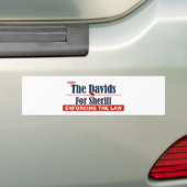 Bumpersticker zonder titel (Op auto)