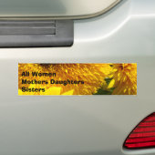 Bumperstickers Alle Vrouwen Moeders Dochters (Op auto)
