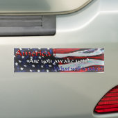 Bumperstickers: Ben je al wakker? Bumpersticker (Op auto)