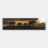 BUMPERSTICKERS ELEPHANT ELEPHANTS (Voorkant)