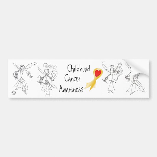 Bumperstickers, Heaven Worriors Bumpersticker (Voorkant)