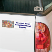 Bumperstickers ter bescherming van uw grondwetteli (Op Truck)