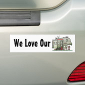 Bumperstickers van de vijfde wiel van de hoge Tech (Op auto)