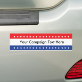 Bumperstickers voor aangepaste campagne (Op auto)