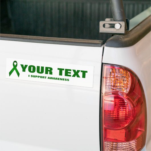 Bumperstickers voor groene support (Op Truck)