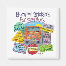 Bumperstickers voor hoogleraren magneet