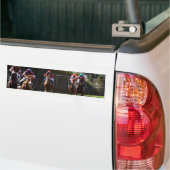 Bumperstickers voor paardenraces (Op Truck)