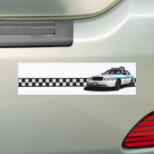 Bumperstickers voor Squad Checkerband (Op auto)