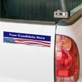 Bumperstickers voor verkiezingscampagnes (Op Truck)