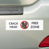bumperstickers zonder scheurvrije zone (Op auto)