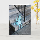 bumperzittende slak kaart (Gele Bloem)