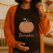 Bumpkin Halloween Maternity T-shirt; Schattigee Po T-shirt