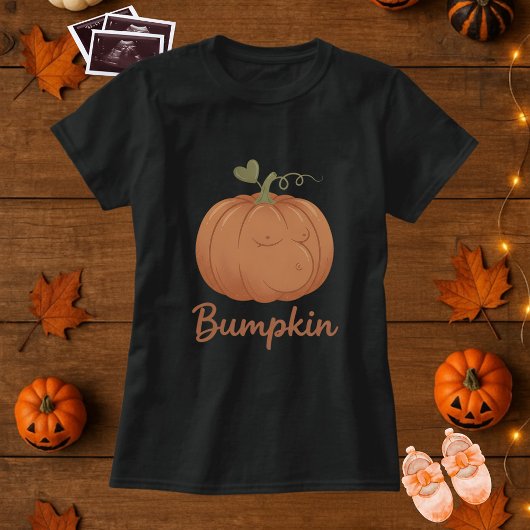 Bumpkin Halloween Maternity T-shirt; Schattigee Po T-shirt