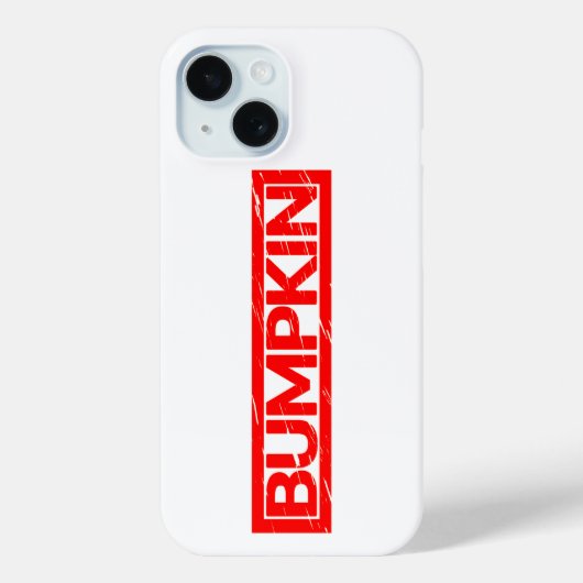 Bumpkin Stamp Case-Mate iPhone Case (Achterkant)