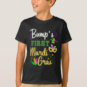 Bump's eerste Mardi Gras zwangerschap in New Orlea T-shirt