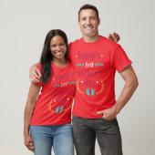 Bump's eerste Moederdag Moederdag Gift Vriend T-shirt (Unisex)