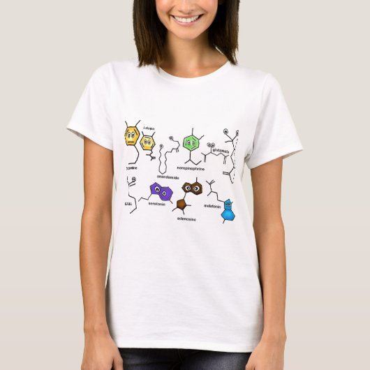 Bumpy Neurotransmitters T-shirt (Voorkant)