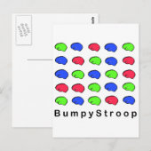 Bumpy Stroop Briefkaart (Voorkant / Achterkant)